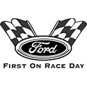 First on Race Day Vinyl Decal